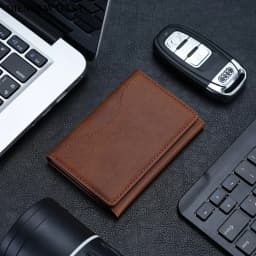 Unisex Magsafe Magnetic Card Wallet for Phone 16-15-14-13-12 Pro Max Mini - PU Leather Card Holder for Devices