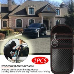 Key shielding cover Car Key Signal Blocker Case Faraday Cage Fob Pouch Keyless RFID Blocking Bag