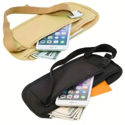 Anti-Theft Invisible Travel Waist Bag - Wallet for Men & Women, Hidden Passport Money Belt, Chest Bag Gift for Travelers