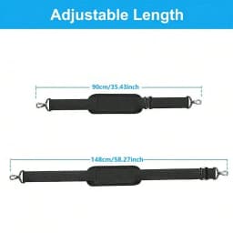 Minimalist Nylon Shoulder Bag Shoulder Strap, Widening Pressure Reducing Shoulder Strap, Fashionable Solid Color Shoulder Strap