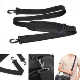 Minimalist Nylon Shoulder Bag Shoulder Strap, Widening Pressure Reducing Shoulder Strap, Fashionable Solid Color Shoulder Strap