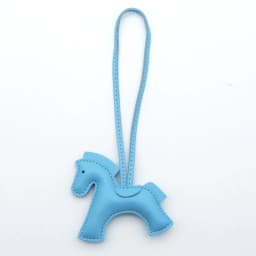 Fashion Horse Keychain All-around PU Leather Horses Embellishment for Female Car Key Chain Handbag Decoration Jewelry Gifts