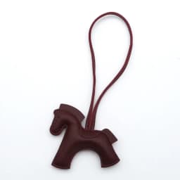 Fashion Horse Keychain All-around PU Leather Horses Embellishment for Female Car Key Chain Handbag Decoration Jewelry Gifts