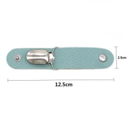 New Travel Leather Hat Clip, Outdoor Backpack Luggage Storage Clip, PU Leather Multi-purpose Straw Hat Clip, Hat Accessory