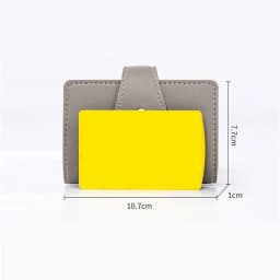 1PC Women Men Leather 26 Slots ID Credit Card Holders RFID Blocking Wallet Case Pocket Bag