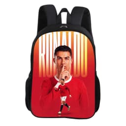 CR Football Star Knapsack Rucksack Child Bookbag Ronaldo School Backpack Football Sports Backpack Fashion Schoolbag Kids Gift