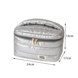 Large Capacity Travel Makeup Bag Fashion Portable Multifunctional Cosmetic Bag Waterproof Toiletry Storage Organizer Bag