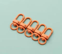8pcs/lot Metal Universal Buckle Bag Buckle Multi Color Optional Key Buckle Alloy Buckle Lobster Buckle Bag Accessories
