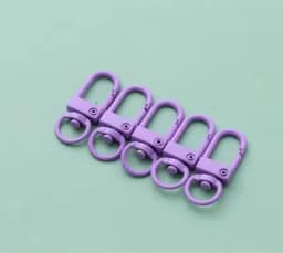 8pcs/lot Metal Universal Buckle Bag Buckle Multi Color Optional Key Buckle Alloy Buckle Lobster Buckle Bag Accessories