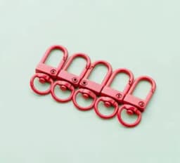 8pcs/lot Metal Universal Buckle Bag Buckle Multi Color Optional Key Buckle Alloy Buckle Lobster Buckle Bag Accessories