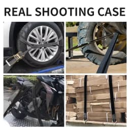 Cargo Strap Ratchet Tensioner Freight Car Fixed Tightener Tighten Rope For Luggage Goods Transportation Outdoor Camping