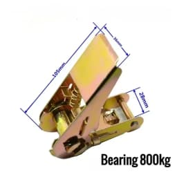 Cargo Strap Ratchet Tensioner Freight Car Fixed Tightener Tighten Rope For Luggage Goods Transportation Outdoor Camping