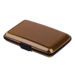 Credit Card Holder Wallet Metal Name Card Holder Waterproof Credit Card Protector for Women Men