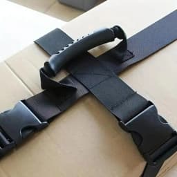 Adjustable Nylon Moving Strap Luggage Packing Straps Heavy Duty Box Lifting Belt Cargo Moving Carrying Strap for Easy Transport