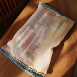 Translucent Mesh Nylon Storage Bag ID Bag Travel Ticket Data Line Pen Storage Portable Thin Foldable Cosmetic Bag Pencil Case