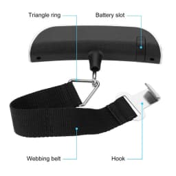 10g-50kg Portable Scale Digital LCD Display Electronic Luggage Hanging Suitcase Travel Weighs Baggage Bag Weight Balance Tools