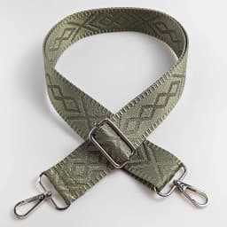 1 Piece 1.50inch Wide Adjustable Handbag Purse Strap Replacement Crossbody Shoulder Strap Geometry Pattern Jacquarded Strap