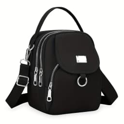 Hot Crossbody Bag Solider Color For Women Fashion Portable Casual Bag Students Cross Body Shoulder Bag