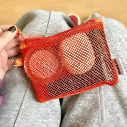 Dual-Layer Mesh Storage Bags Portable Travel Makeup Bag with Zipper Mini Toiletries Cosmetics Organizer Simple Stationery Bag