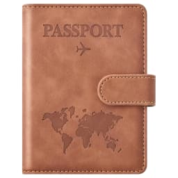 Passport Holder, Passport Cover with Credit Card Slot and Boarding Pass Slot Combo, Passport Wallet Case Book Travel Must Have
