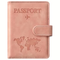 Passport Holder, Passport Cover with Credit Card Slot and Boarding Pass Slot Combo, Passport Wallet Case Book Travel Must Have