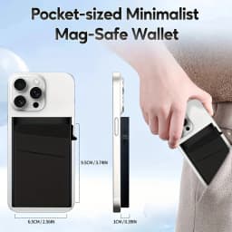 Pop-Up RFID Blocking Card Holder Aluminum Alloy Card Push Bag Large-Capacity Phone Magnetic Metal Box Wallet Men Women Purse