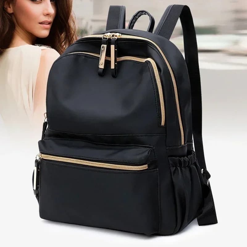Classic Waterproof Large Capacity Trendy Backpack Lady College Laptop School Bag Cute Girl Travel Book Bag Daily Casual Backpack