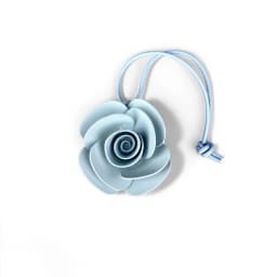 5 Colors Handmade PU Leather Camellia Flower Keychain/Bag Charm-Summer Beach Vibe/Gift-Car/Bag Accessory/Decor-Keychain For Her