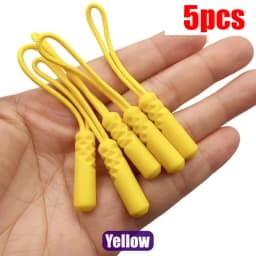 5/10pcs Zipper Pull Puller End Fit Rope Tag Replacement Clip Broken Buckle Fixer Zip Cord Tab Travel Bag Suitcase Tent Backpack