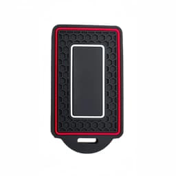 New Access Card Case Silicone Card Holder Keychain Key Ring Door Lock Access Tags ID Card Case Keychain Access Card Bag