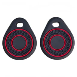 New Access Card Case Silicone Card Holder Keychain Key Ring Door Lock Access Tags ID Card Case Keychain Access Card Bag