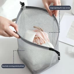 Waterproof Cosmetic Storage Bag with Buckle Portable Swimwear Organizer for Fitness Travel Swimming Drifting Outdoor Sports