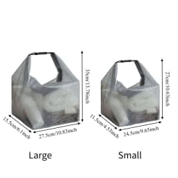 Waterproof Cosmetic Storage Bag with Buckle Portable Swimwear Organizer for Fitness Travel Swimming Drifting Outdoor Sports