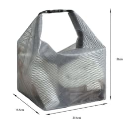 Waterproof Cosmetic Storage Bag with Buckle Portable Swimwear Organizer for Fitness Travel Swimming Drifting Outdoor Sports