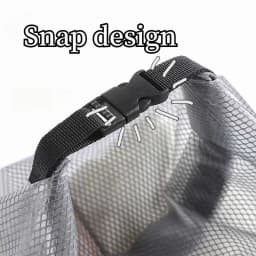 Waterproof Cosmetic Storage Bag with Buckle Portable Swimwear Organizer for Fitness Travel Swimming Drifting Outdoor Sports