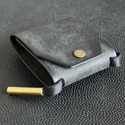 Leather Money Clip Quick Access Cash Holder Portable Pocket Bill Storage Pouch Lightweight Daily Carry Organizer