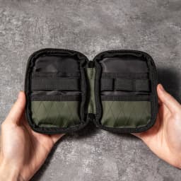 Small EDC Wallet Pouch EDC Pocket Organizer with Belt, EDC Pouch Organizer Utility Pouch for Multitools Money Cash Key