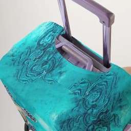 Double Turtle Deep-Sea Pattern Luggage Protection Cover, Suitable for 18-32 Inch Covers, Handle Gloves, Travel Accessory