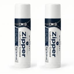 Zipper Lubricant Wax Stick, Marine Grease Lube for Boat Canvas, Vinyl Panels, Bags, Jackets, Wetsuit, Drysuit