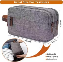 Portable Large Capacity Cationic Travel Storage Bag Divided Toilet Makeup Handheld Organizer