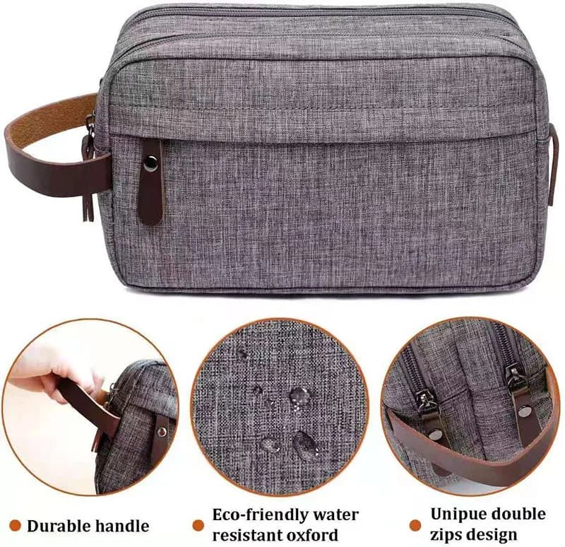 Portable Large Capacity Cationic Travel Storage Bag Divided Toilet Makeup Handheld Organizer
