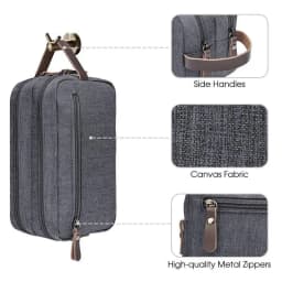 Portable Large Capacity Cationic Travel Storage Bag Divided Toilet Makeup Handheld Organizer