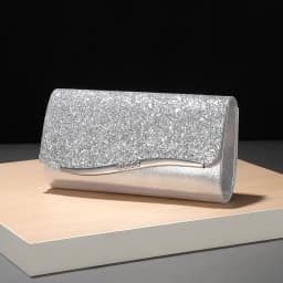 New metallic sequin evening bag - elegant lady-style banquet party dress handbag - fashionable chain strap cross-body bag