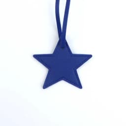Customized Name Information: PU Leather Creative Five-Pointed Star Bag Decoration Pendant, Key Pendant, Bag Accessories