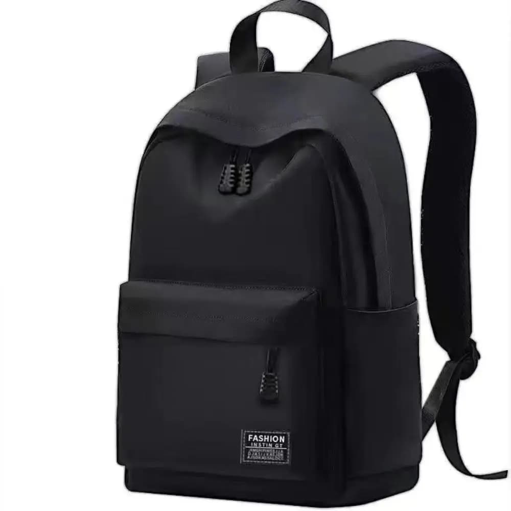 15 inches Versatile Backpack High Quality Black Grey Washable Travel Bag Oxford Cloth Computer Bag Unisex