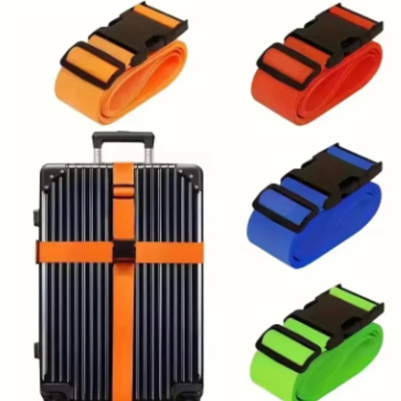 2 Piece Luggage Strap for Suitcases Bundling Packing Belt Suitcase Easily Identified Travel Belts Bag Accessories