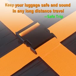 2 Piece Luggage Strap for Suitcases Bundling Packing Belt Suitcase Easily Identified Travel Belts Bag Accessories
