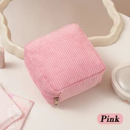 2026 Sanitary Napkin Storage Bag Made of Thick Plush Fabric, a Portable Mini Storage Pouch for Sanitary Pads Large-Capacity Orga