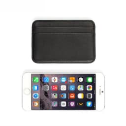 New Slim 100% Sheepskin Genuine Leather Men's Wallet Male Thin Mini ID Credit Card Holder Small Cardholder Purse For Man