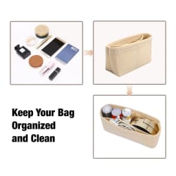 Bag Organizer For Longchamp Mini Bag Storage Bag The Liner Bag Felt Purse Insert Handbag Liner Bag